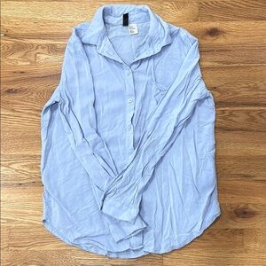 H&M Light Blue Button Down Shirt